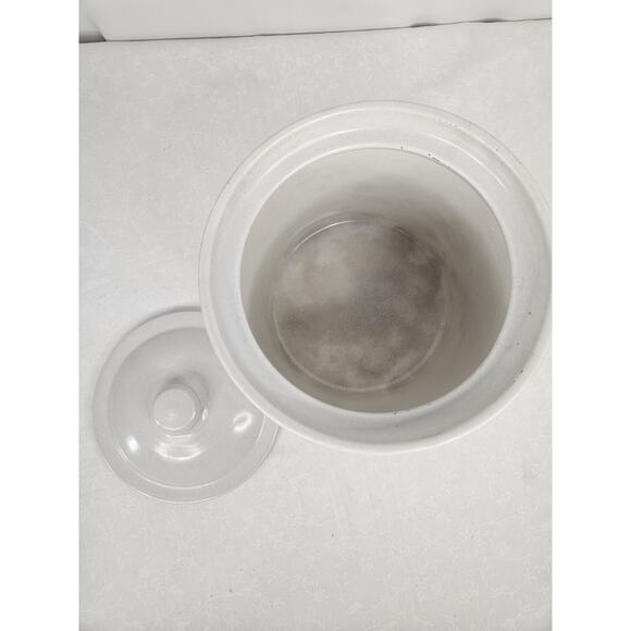 Cookies Pfaltzgraff USA Ceramic Stoneware Cookie Jar w Lid Pottery 7" - Picture 3 of 8